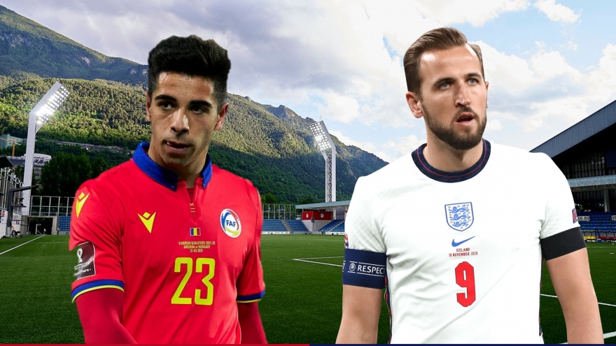 Dự đoán tỷ số, đội hình xuất phát trận Andorra - Anh
